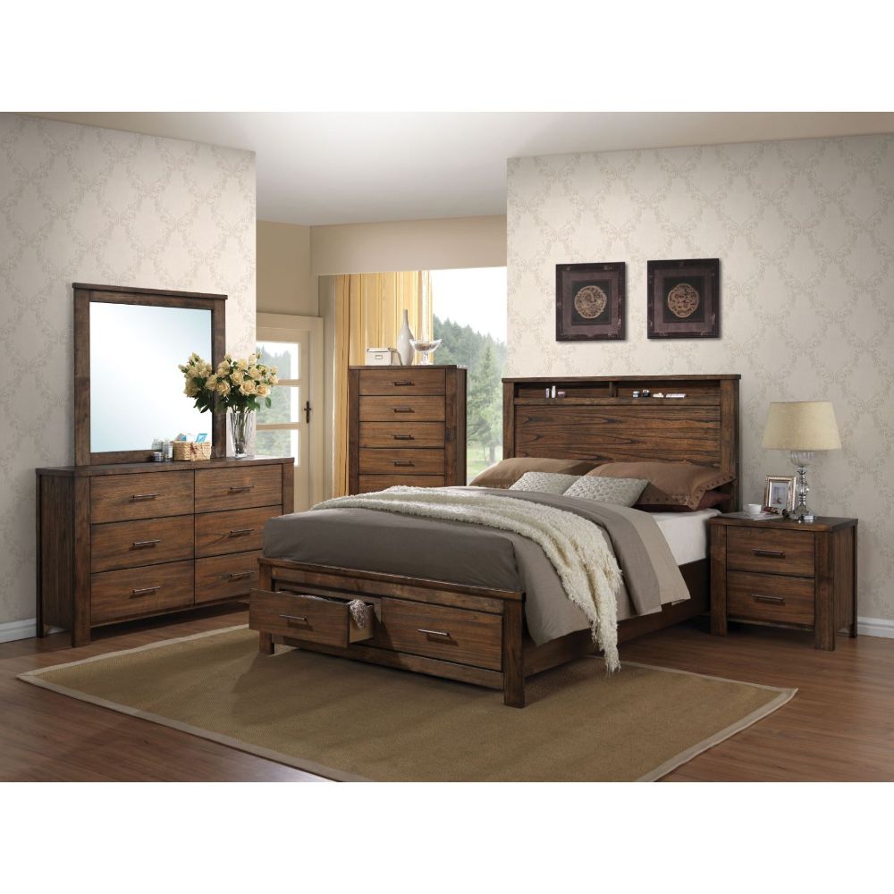 ACME Furniture Beds - Eastern King Bed in Oak