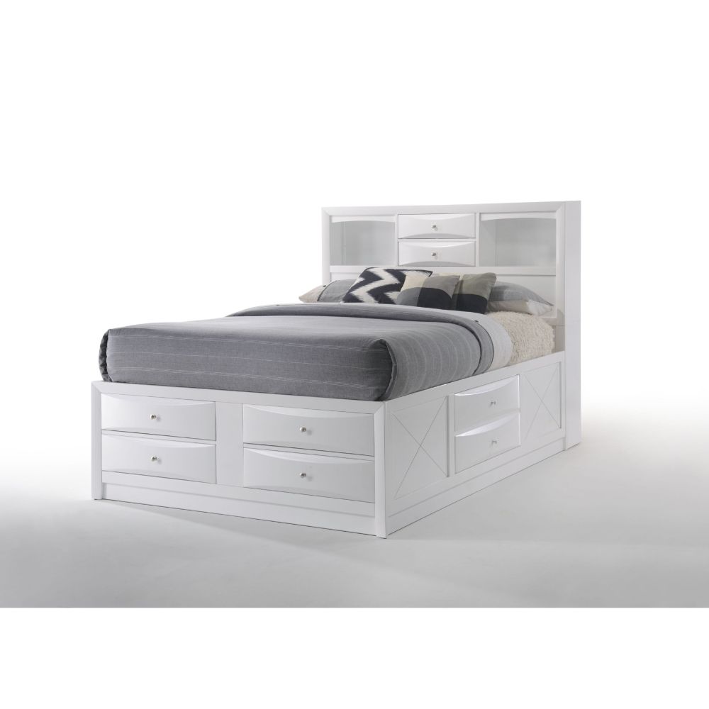 The Fulfiller Beds - Full Bed in White