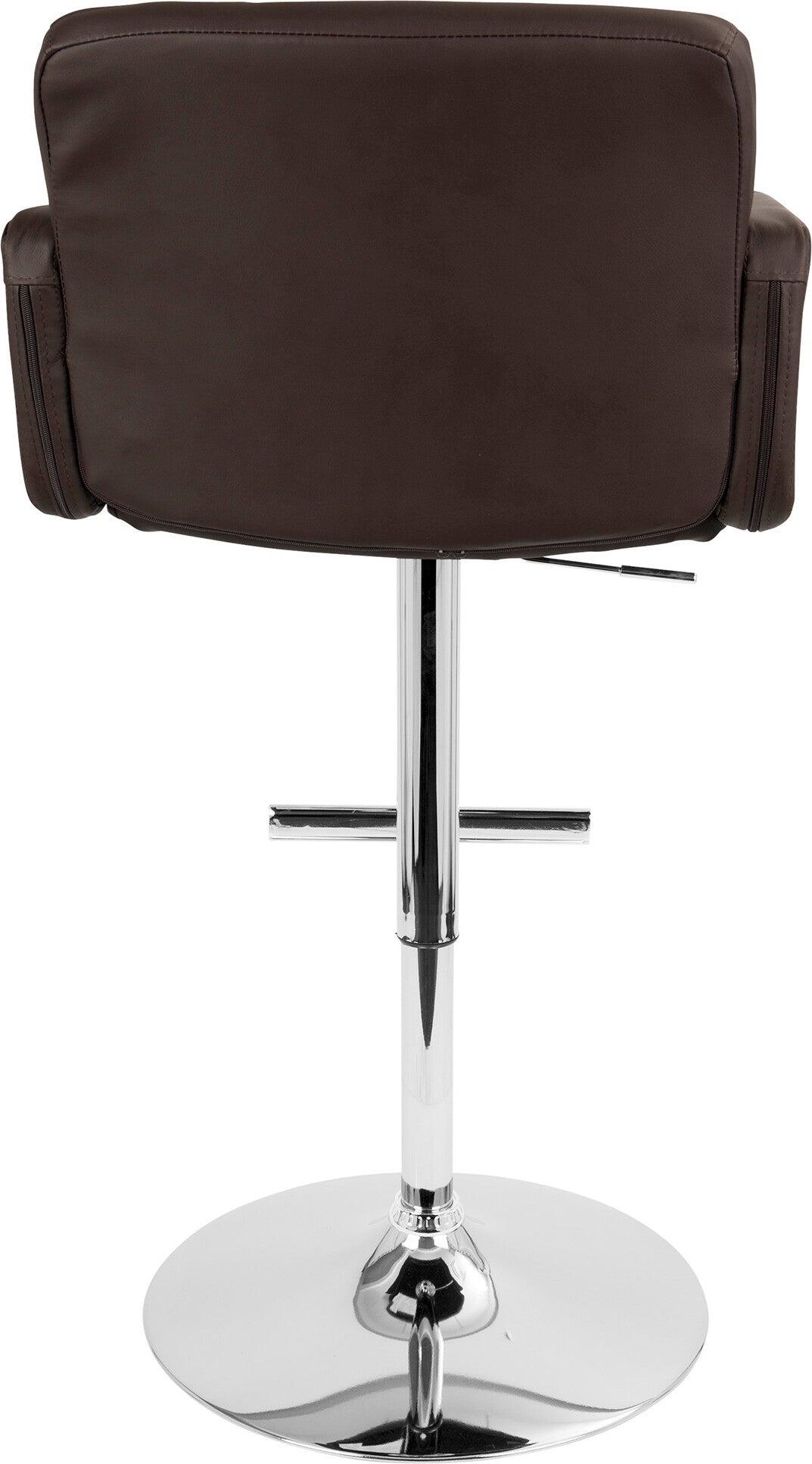 Lumisource Barstools - Stout Barstool Brown