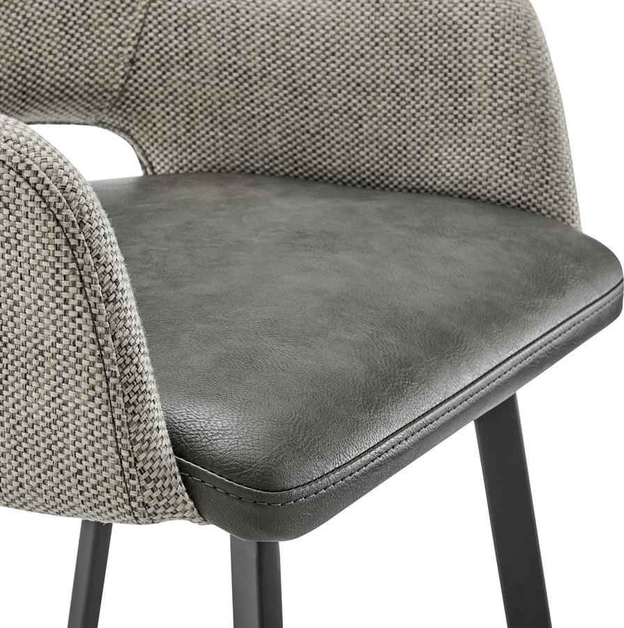 Euro Style Barstools - Desi Swivel Bar Stool Gray