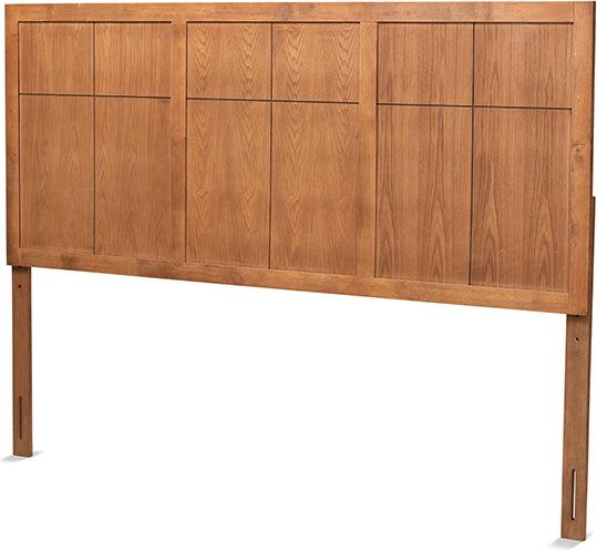 Wholesale Interiors Headboards - Monroe King Headboard Ash Walnut