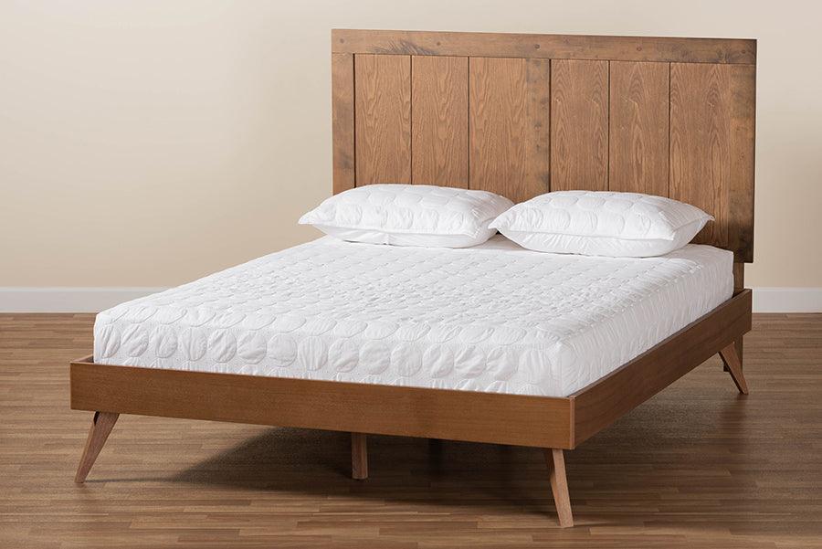 Wholesale Interiors Beds - Amira Full Bed Ash Walnut