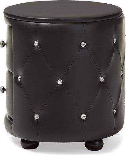 Wholesale Interiors Nightstands & Side Tables - Davina Nightstand Black