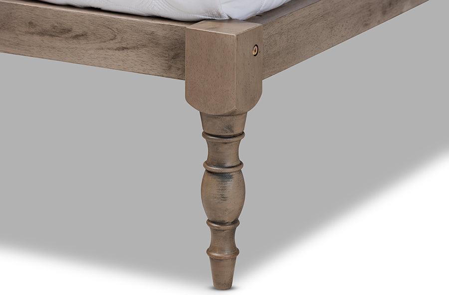 Wholesale Interiors Beds - Iseline King Bed Antique Gray