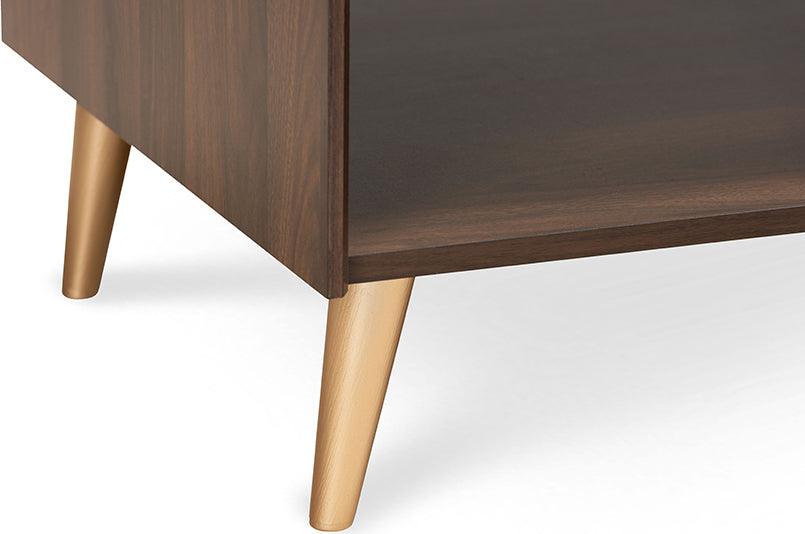 Wholesale Interiors Coffee Tables - Landen Coffee Table Brown & Gold