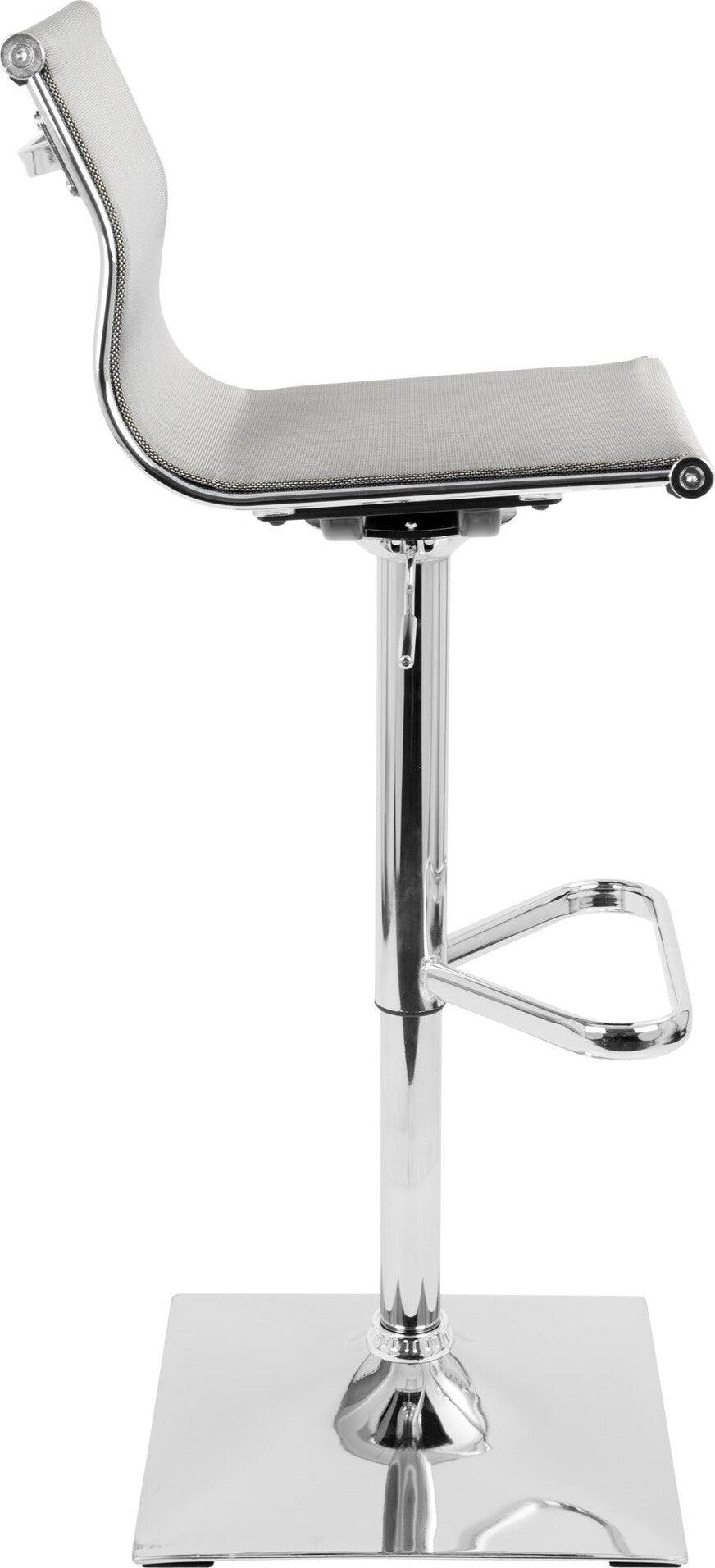 Lumisource Barstools - Mirage Barstool Silver