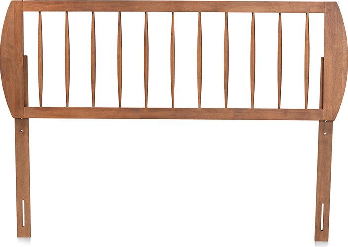 Wholesale Interiors Headboards - Norman Full Headboard Ash Walnut