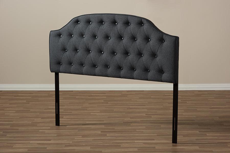 Wholesale Interiors Headboards - Windsor Queen Headboard Dark Gray