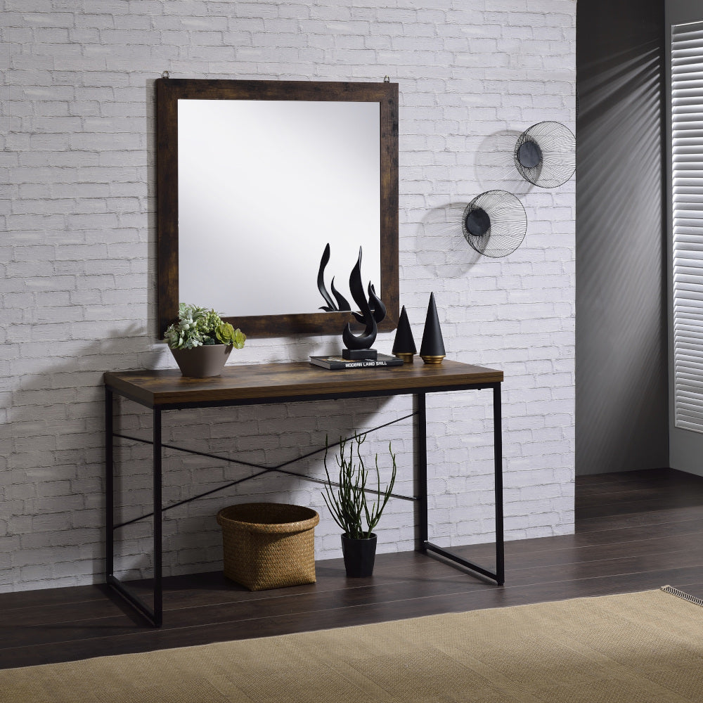 ACME Mirrors - ACME Juvanth Mirror, Rustic Oak