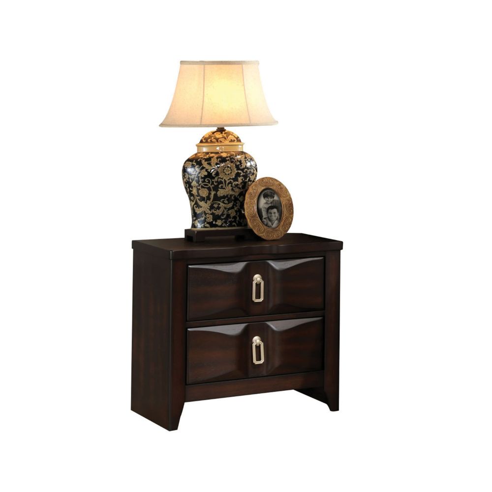 ACME Nightstands & Side Tables - ACME Lancaster Nightstand, Espresso