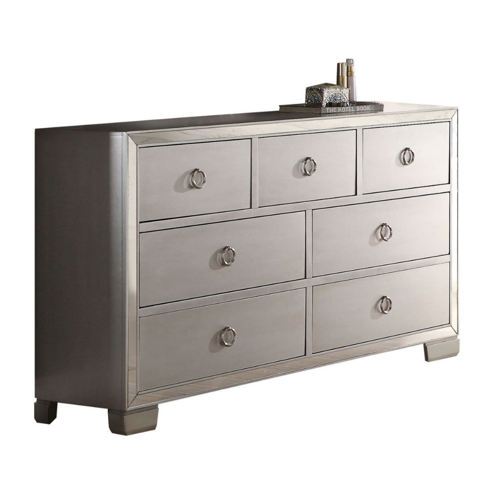ACME Furniture Dressers - Voeville II Dresser, Platinum (24845)