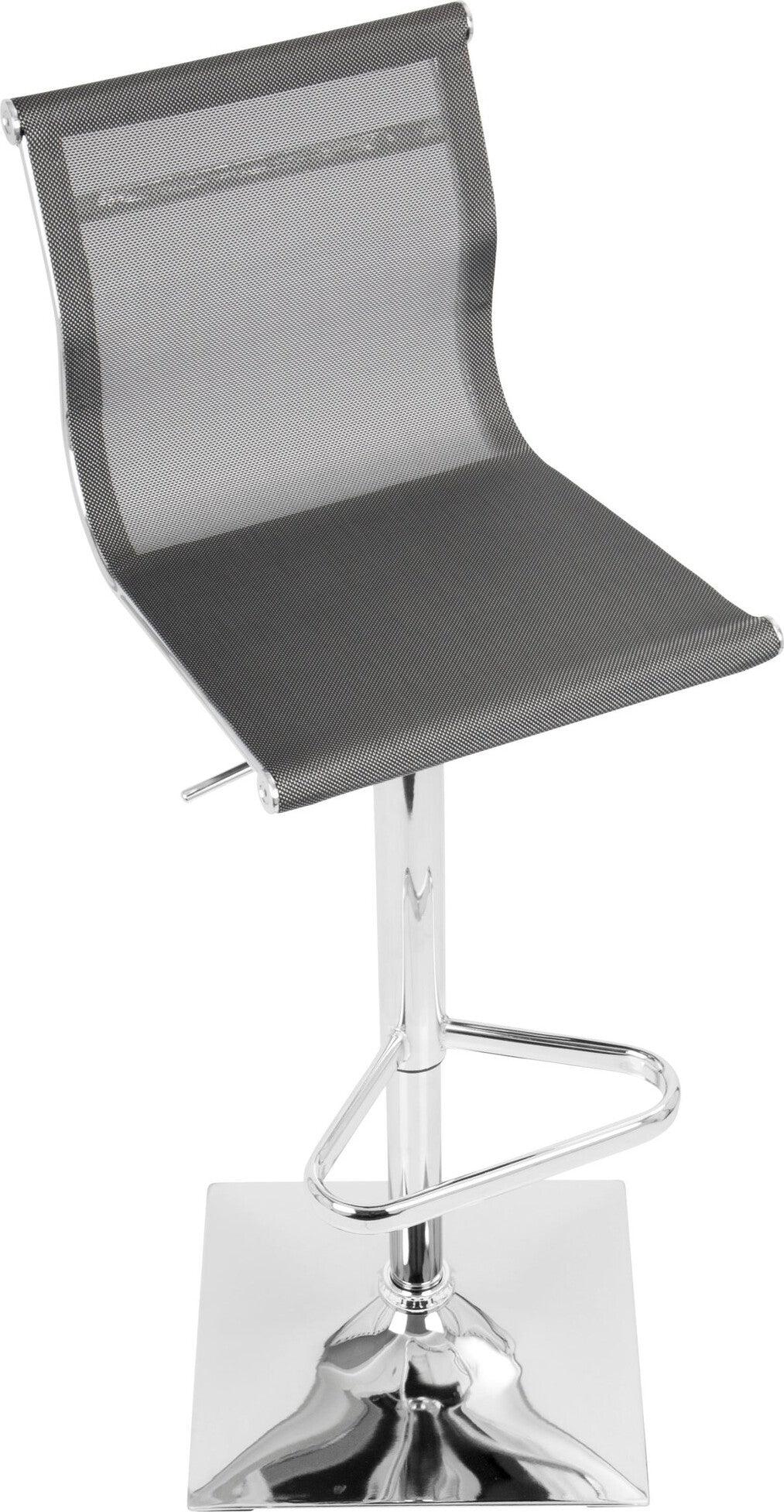 Lumisource Barstools - Mirage Barstool Silver