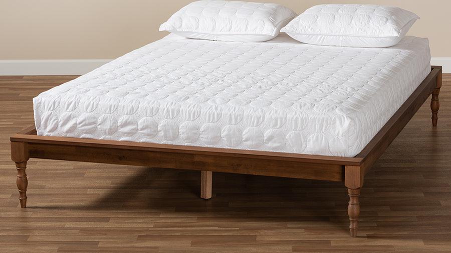 Wholesale Interiors Beds - Romy Full Frame Bed Ash walnut