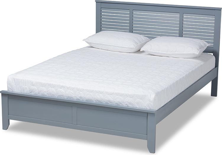 Wholesale Interiors Beds - Adela Full Bed Gray