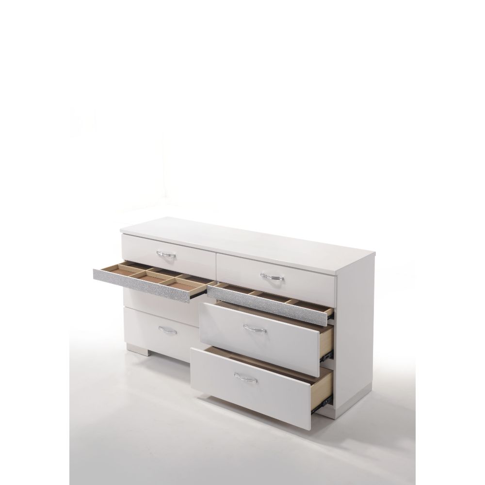 ACME Furniture Dressers - Dresser, White High Gloss