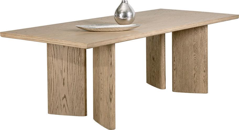 SUNPAN Dining Tables - Giulietta Dining Table - Rectangular - Weathered Oak - 90.5" Brown