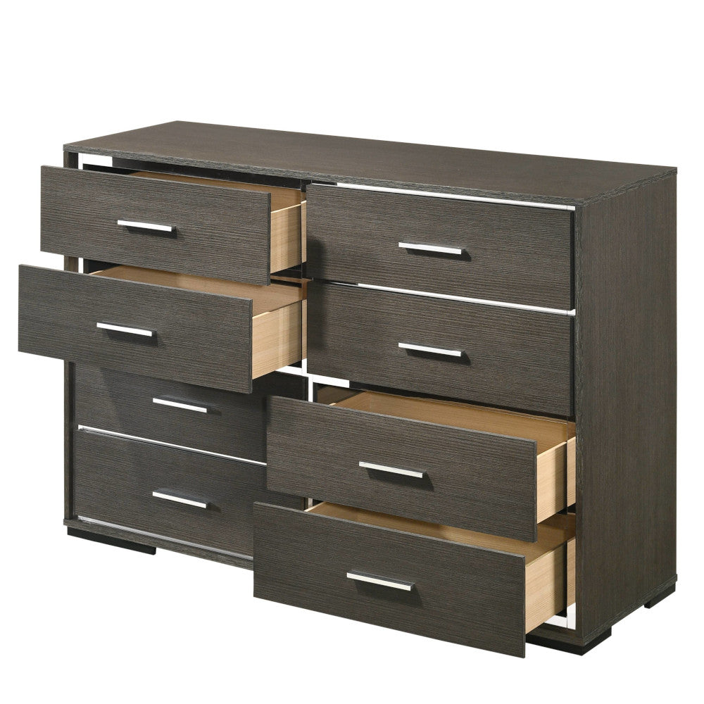 ACME Furniture Dressers - ACME Escher Dresser, Gray Oak
