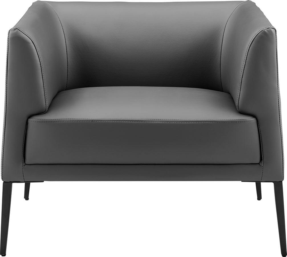Euro Style Accent Chairs - Matias Lounge Chair Gray