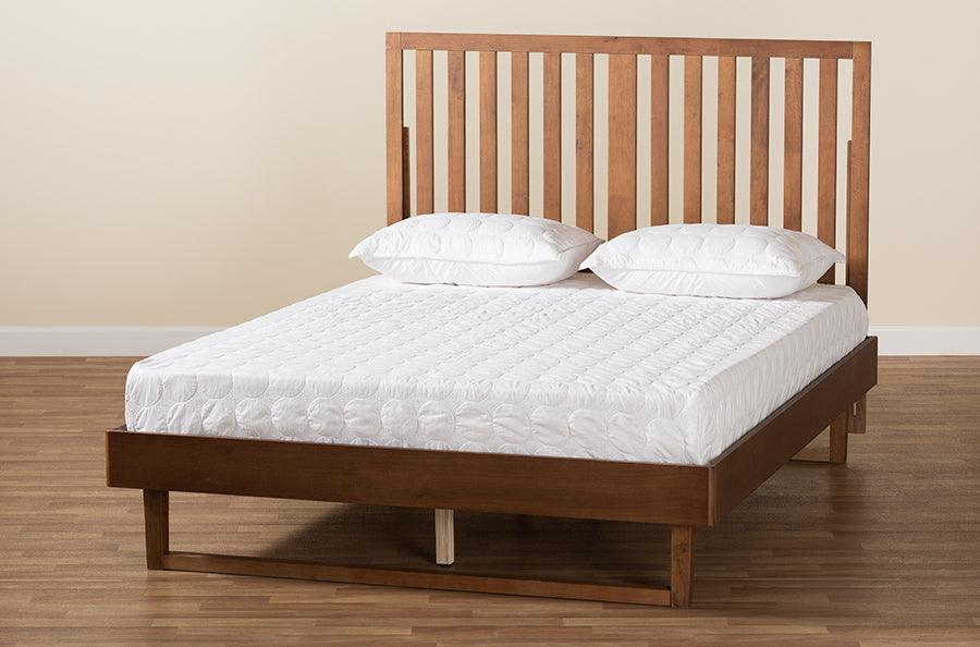 Wholesale Interiors Beds - Marin Full Bed Walnut Brown