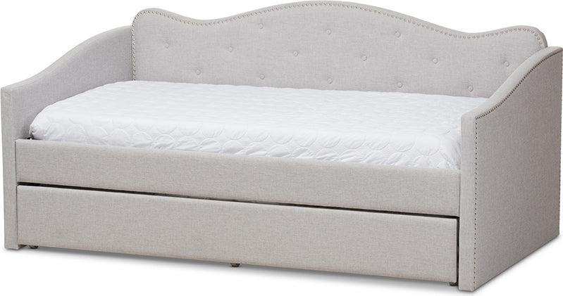 Wholesale Interiors Daybeds - Kaija 81.5" Daybed Grayish Beige