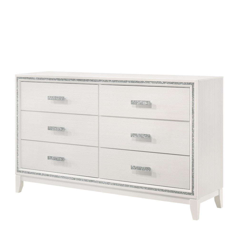 ACME Furniture Dressers - ACME Haiden Dresser, White Finish