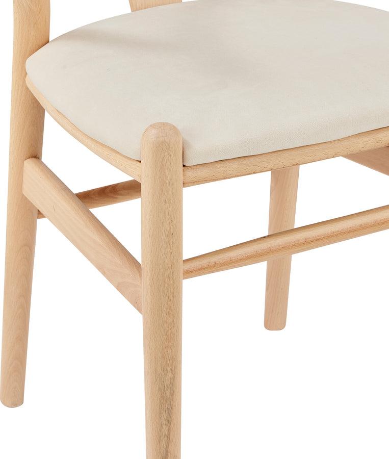 Euro Style Dining Chairs - Evelina Side Chair White