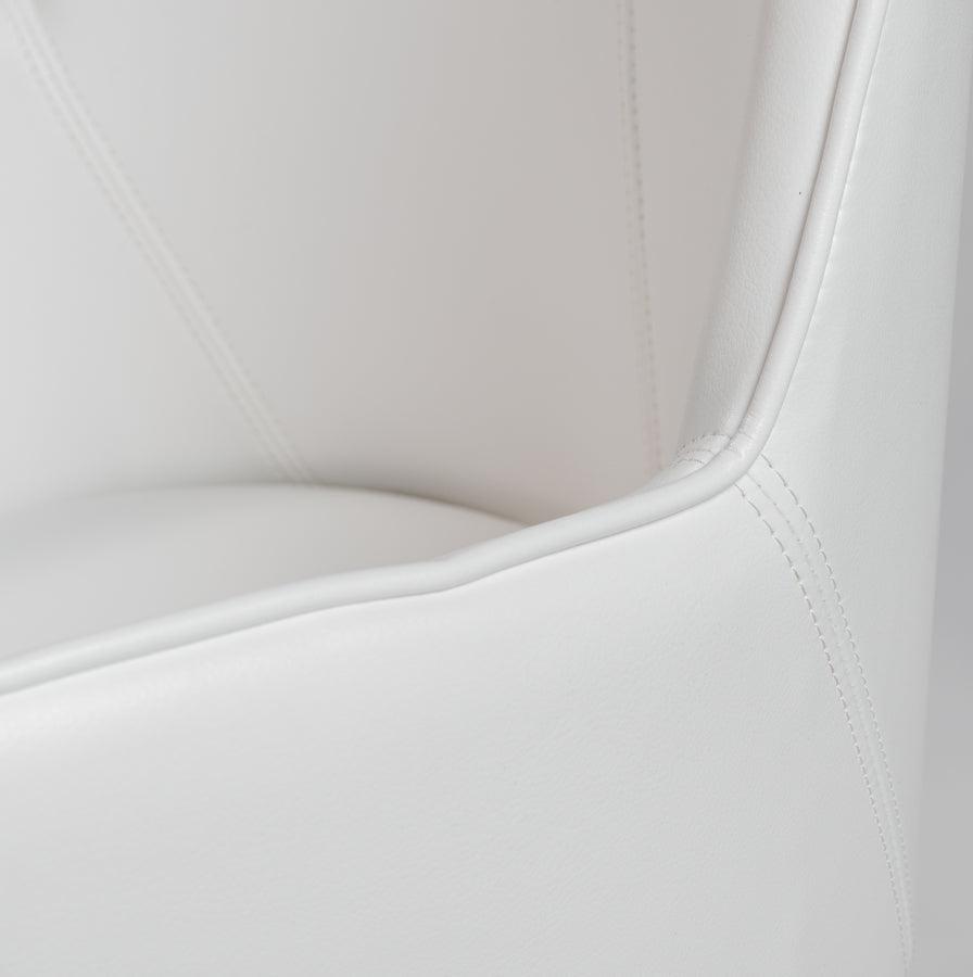 Euro Style Task Chairs - Sunny Pro Office Chair White