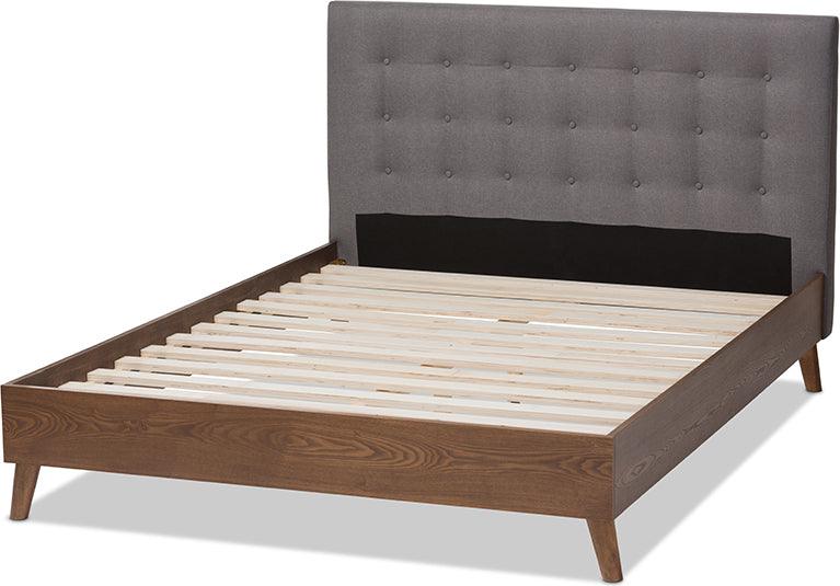 Wholesale Interiors Beds - Alinia King Bed Gray