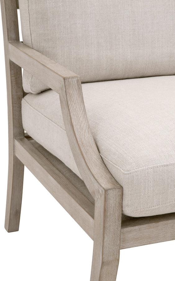 Essentials For Living Accent Chairs - Stratton Club Chair Natural Gray