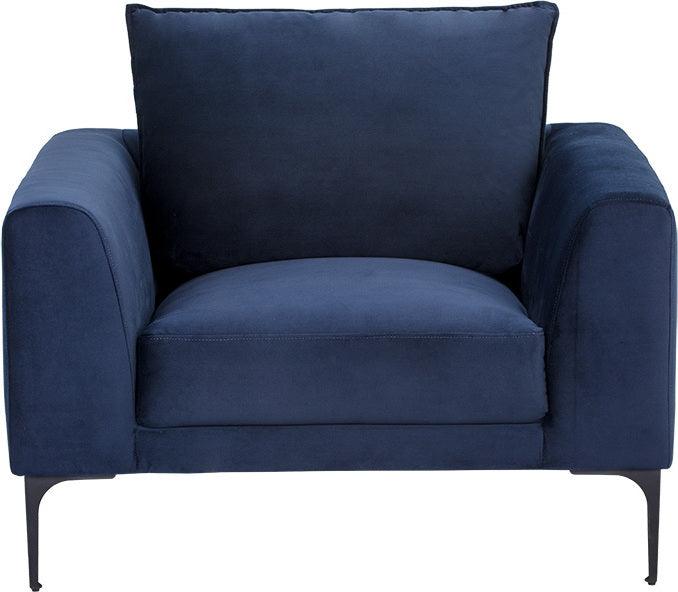 SUNPAN Accent Chairs - Virgo Armchair Metropolis Blue