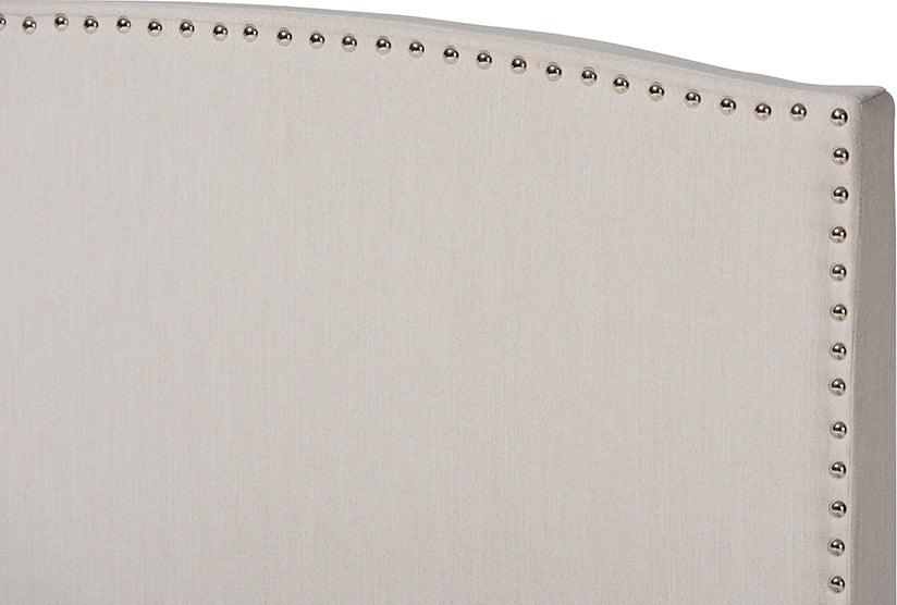 Wholesale Interiors Beds - Morgan Queen Bed Beige & Black