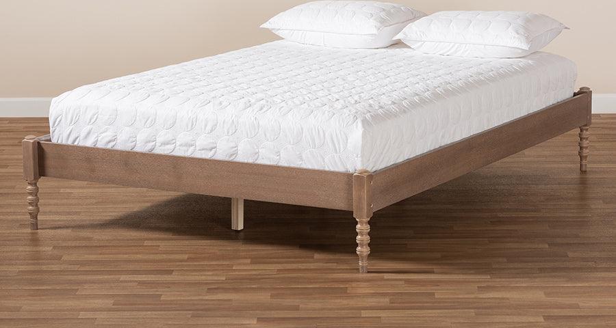 Wholesale Interiors Beds - Cielle Full Bed Antique oak
