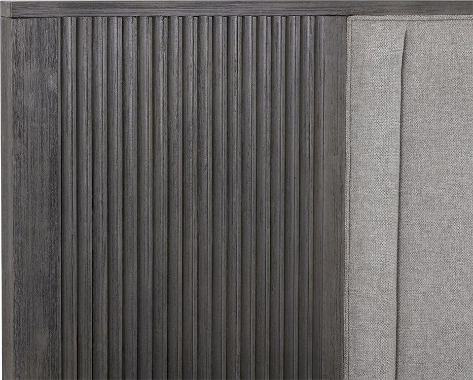 SUNPAN Beds - Keldon Bed - King - Belfast Heather Grey Gray