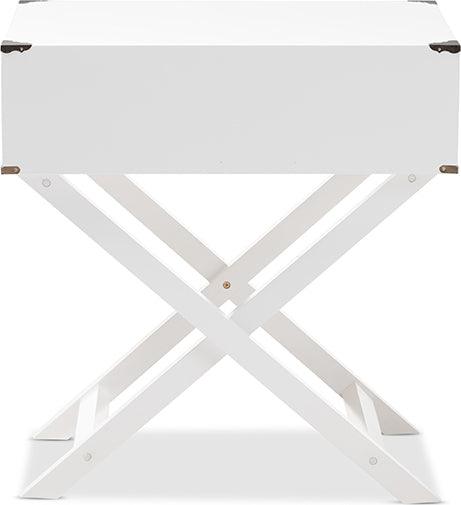 Wholesale Interiors Nightstands & Side Tables - Curtice Nightstand White