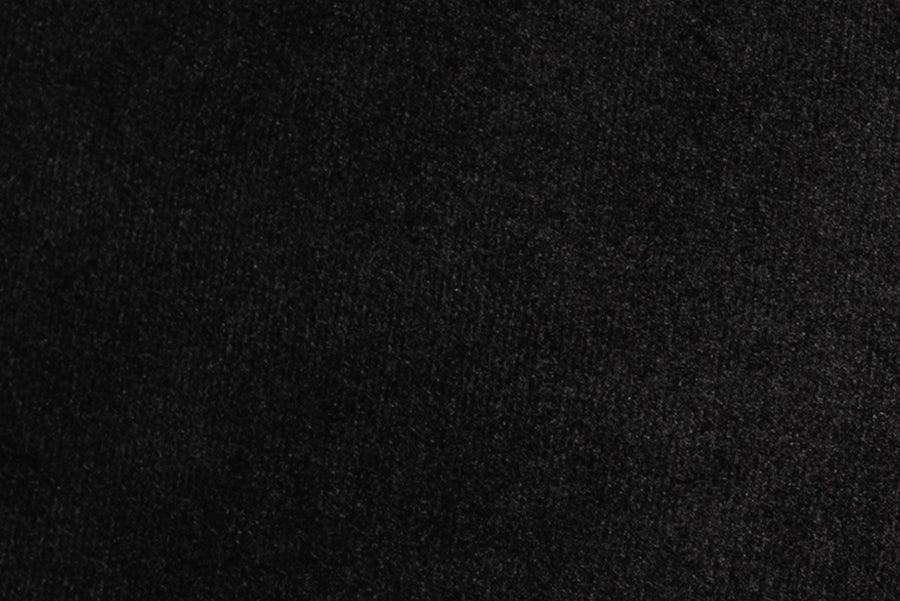 Wholesale Interiors Sofas & Couches - Ambra Glam and Luxe Black Velvet Upholstered and Button Tufted Sofa with Gold-Tone Frame