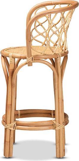 Wholesale Interiors Barstools - Diana Natural Finished Rattan Counter Stool