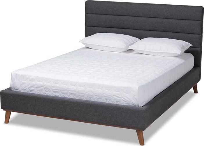 Wholesale Interiors Beds - Erlend Queen Bed Charcoal