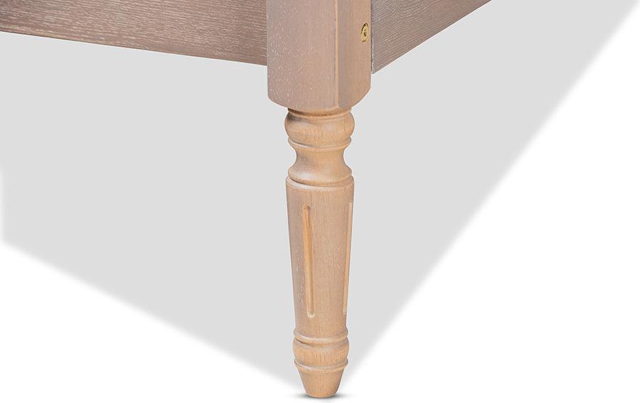 Wholesale Interiors Beds - Colette King Bed Antique Oak
