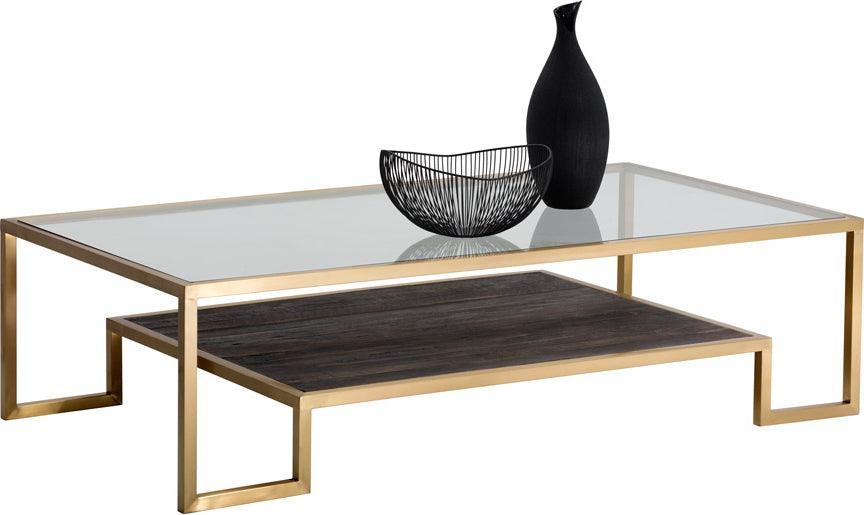 SUNPAN Coffee Tables - Carver Coffee Table Gold
