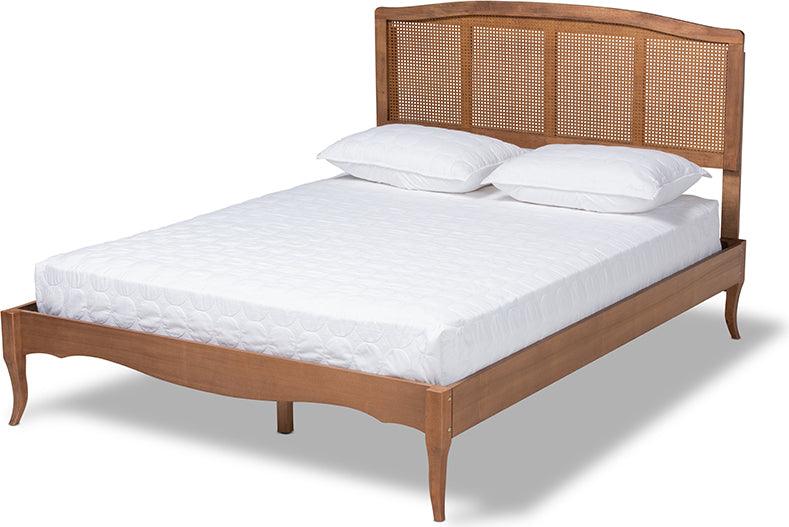 Wholesale Interiors Beds - Marieke Full Bed Ash walnut