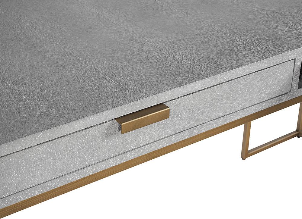 SUNPAN Desks - Jiro Desk - Grey Shagreen