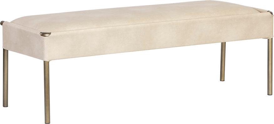 SUNPAN Benches - Bellevue Bench - Bravo Cream