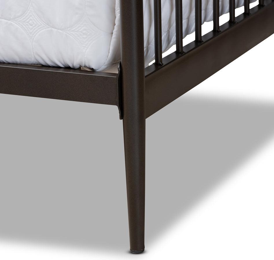 Wholesale Interiors Daybeds - Rupert Vintage Industrial Black Metal Daybed
