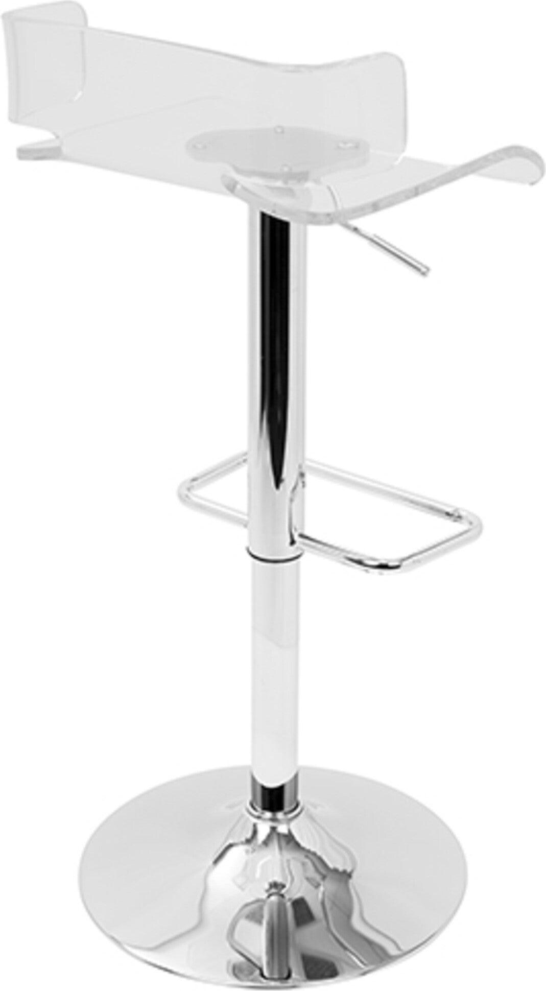 Lumisource Barstools - Pride Barstool Clear
