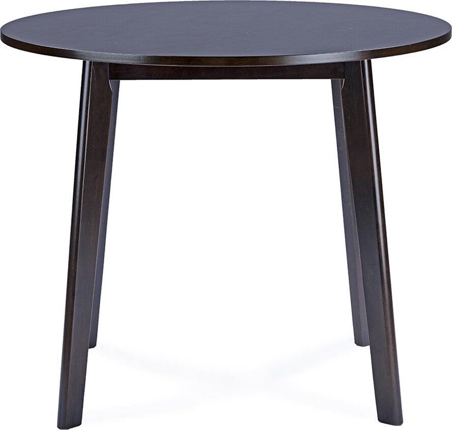 Wholesale Interiors Dining Tables - Debbie Round Dining Table Dark Brown
