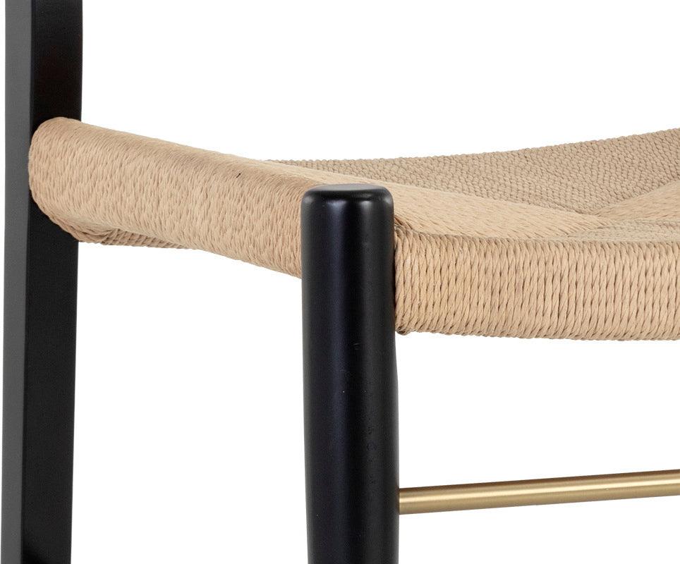 SUNPAN Dining Chairs - Bondi Dining Chair - Black (Set of 2)