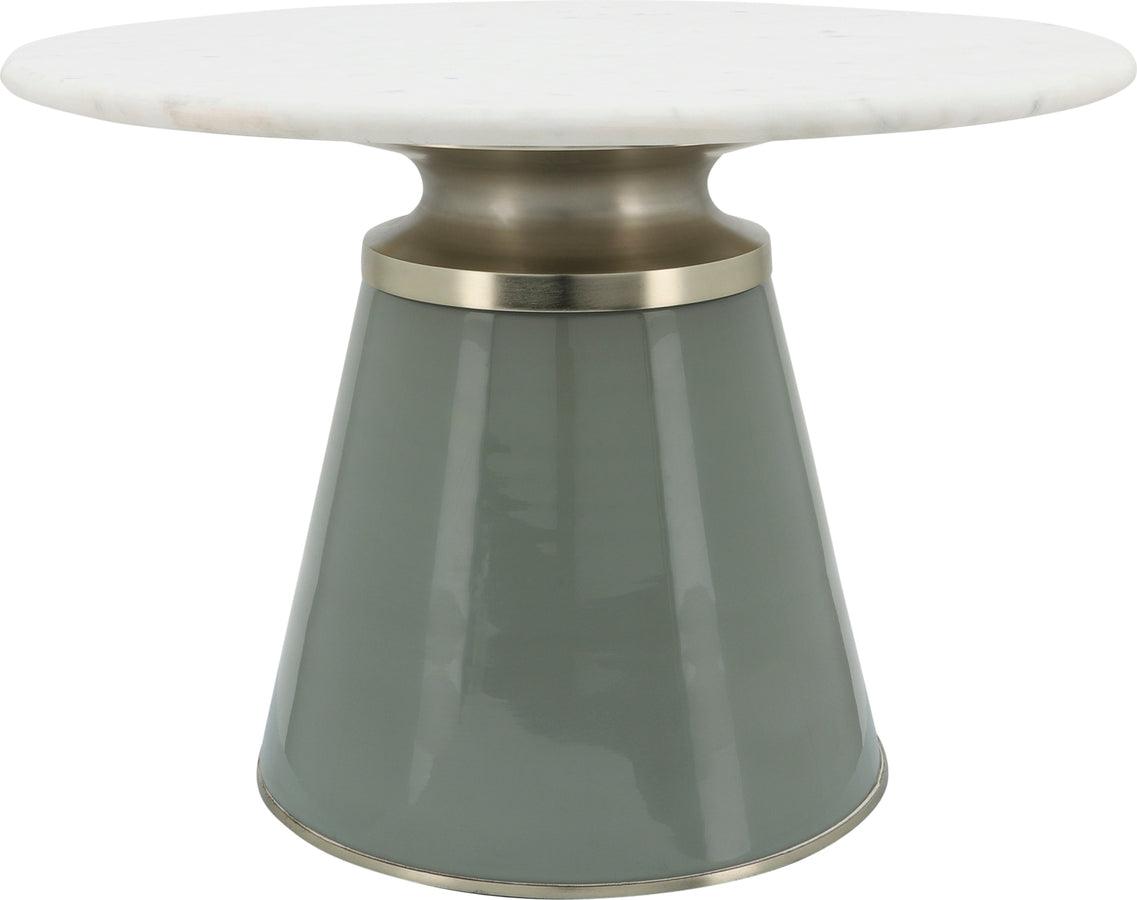 Sagebrook Home Side & End Tables - Marble Top, 17"h Nebular Coffee Table, Gray