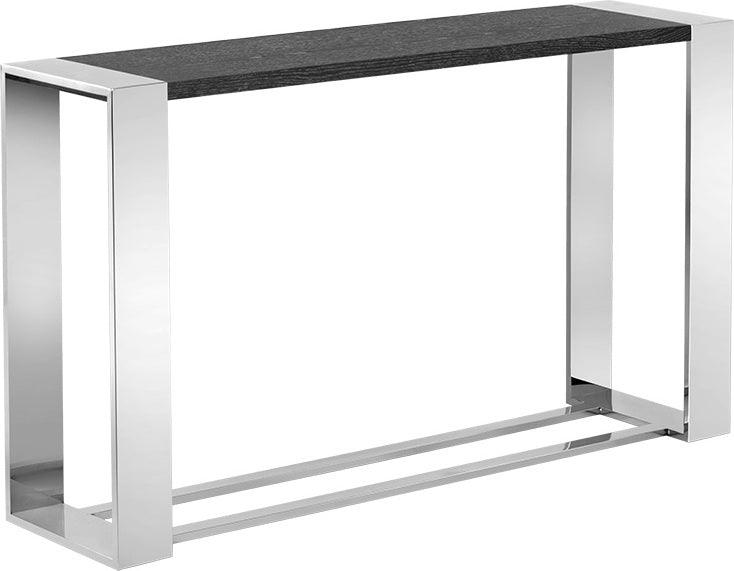 SUNPAN Consoles - Dalton Console Table - Stainless Steel - Grey