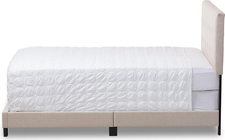 Wholesale Interiors Beds - Brookfield King Bed Beige