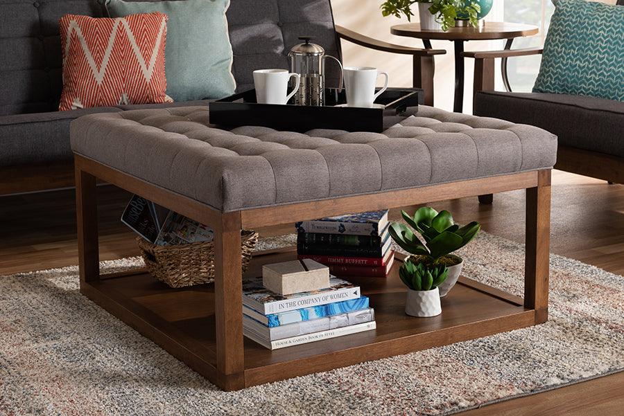 Contemporary cocktail ottoman deals